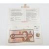 Image 2 : Commemorative 1996 Canada $2 Note and Toonie Set in Display