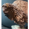 Image 2 : Franklin Mint Fine Porcelain Bison on Wood Base