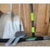 Image 8 : Garden Tool Lot With Shovels, Rakes, Seed Spreader, Water Wand