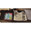 Image 3 : Selection of Size M-L T-shirts, New Socks and PJ Pants - No Rips or Stains 