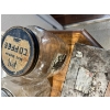 Image 2 : Vintage base oil, lantern, vintage glass square jar, vintage blue ribbon, coffee, canister, and vint