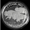 Image 1 : 2013 $100 for $100 Bison Stampede - 99.9% Fine Silver Coin - #2