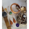 Image 1 : Fashion Accessories w/ Brown Leather Quartz Wrist Watch & More