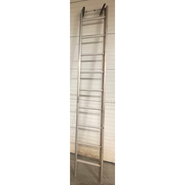 Ladder w/ wheels( size unknown)