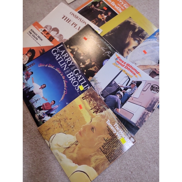 Record Collection Osmonds Larry Gatlin Anne Murray