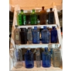Image 1 : amazing selection of green Amber, blue large and medium apothecary embossed medicine bottles high va