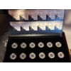 2019 Zodiac Series - Pure Silver 12 Coin Set
