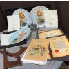 Image 1 : Pen Delfin Collection - 'Mother & Baby' & 'Father' Bone China Plates, Storybooks, and More! 