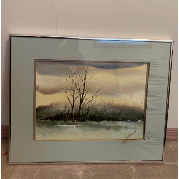 Paul Bradbury Watercolor Landscape Art 16x12