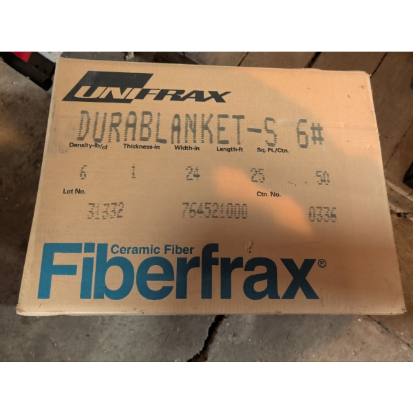 New FIBERFRAX Durablanket -5 6#