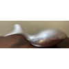 Image 2 : Hoselton Aluminum Art Sculptures, Made in Canada - Large Whale (7 Long, 3.5 Deep)