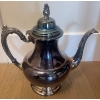 Image 2 : Fancy Silver Plated Oneida Tea Pots & Cream & Sugar Caddies  +Plus One Large Tray