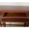 Image 4 : Walnut Console Table 43x31 Vintage 