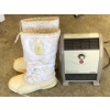 Image 1 : Screl Winter Boots Size 9.5 Guess  Lasko Space Heater & Shoe Rack