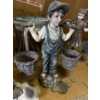 Image 2 : Lovely Yard Decor Incl. Boy & Girl Figures (25T), Tables, Dog and More 