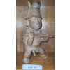 Image 1 : Terracotta Mesoamerican Male Figurine.  14 h