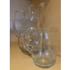 Image 4 : Large Glass Jug, Small Glass Jug, Vases & Cake Plate & Cover