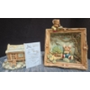 Pendelfin "The Wooden Hut" & 3D Pendelfin Scene 11"T