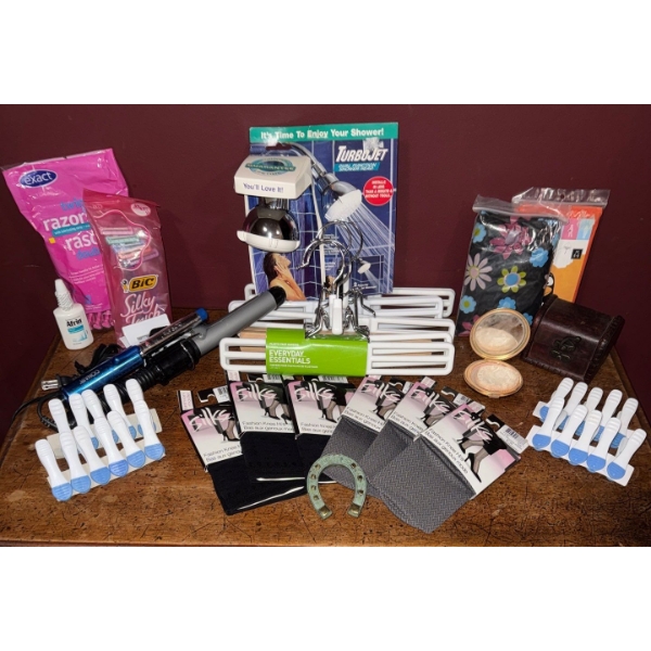 Personal Care Products & Household Accessories - Garment Hangers New Trouser Socks Razors & more