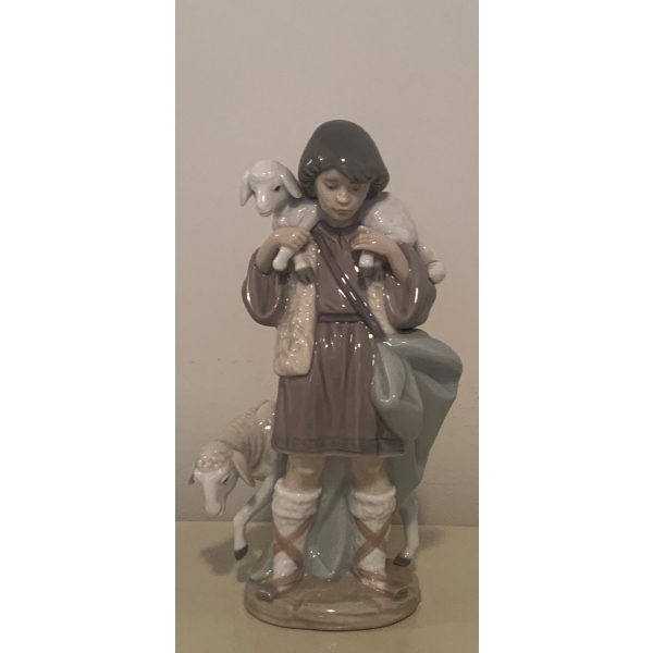 LLADRO Porcelain Shepard Boy 6T