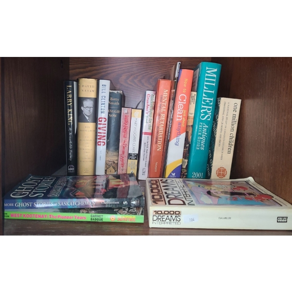 Assorted Books: Various Subjects 