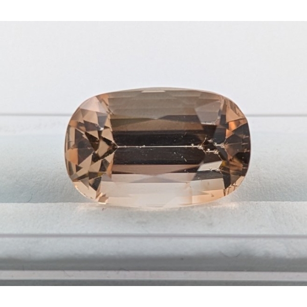 17.18 ct Certified Imperial Topaz Gemstone Untreated Cushion Cut ($30,288 Appraisal)