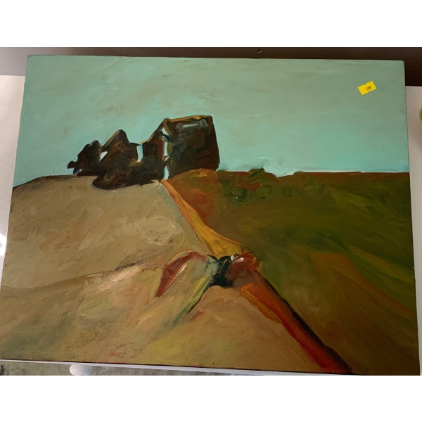 Joanna Drummond Oil On Canvass Acreage 20 x 16