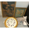 Image 1 : Assorted Home Decor  Clock  Wall Hangings KittyKat