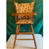 Image 1 : Vintage Wooden Highchair with cushion