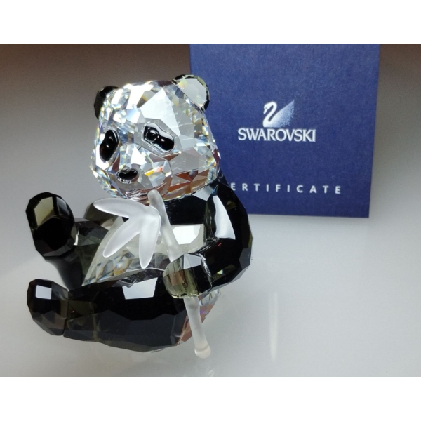 Swarovski Crystal Panda Bear 3Wx2.5T