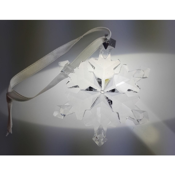 Swarovski Crystal Christmas Ornament 2012 Snowflake 3.5T