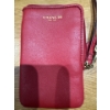 coach new york wallet leather