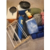 Image 1 : Coolers, Sleeping Bags, Folding Chairs, Mats, Tarps Backpack, Cast Iron Frying Pan & Eureka Tent