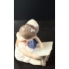 Image 2 : Copenhagen Porcelain B&G  Children Reading Figurine, Small Chip 4T