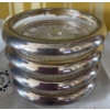 Image 5 : Vintage Theatre Popcorn Popping Popper Pot, Napkin Rings, Coasters & Serving Dishes