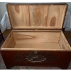 Image 7 : Gorgeous Hand Carved Chinese Camphor Wood Chest 40x20x21 Trunk 