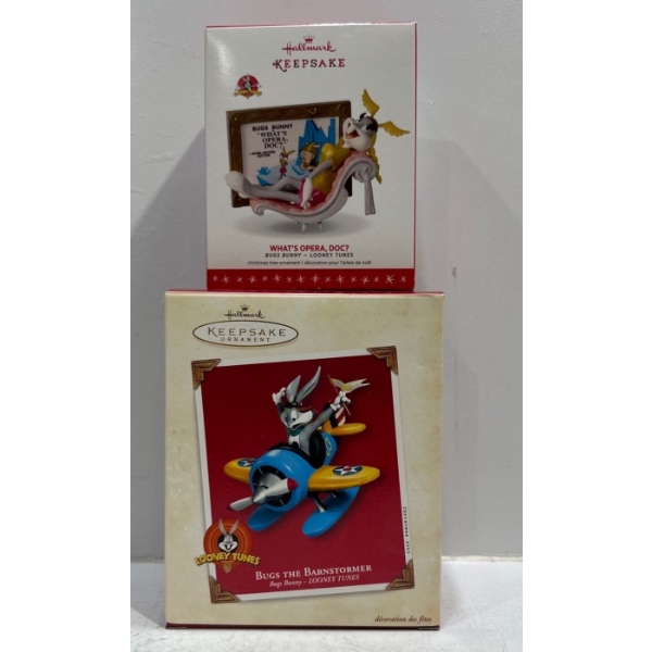 Looney Tunes - What's Up Doc?, Bugs and the Barnstormer Hallmark Ornaments