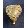 Image 2 : Heart Shaped Gilt Metal Jewelry Box 3.5L