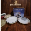 Image 1 : Glass and Ceramic Dishware Including Serving Plates and Bowls