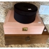 Image 5 : Jewelry Box Collection Incl. Wooden Buxton, and Pink Antique Box w/ Key 