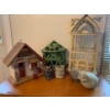 Image 1 : Bird Cages, Bird House and Mini Owl Planters