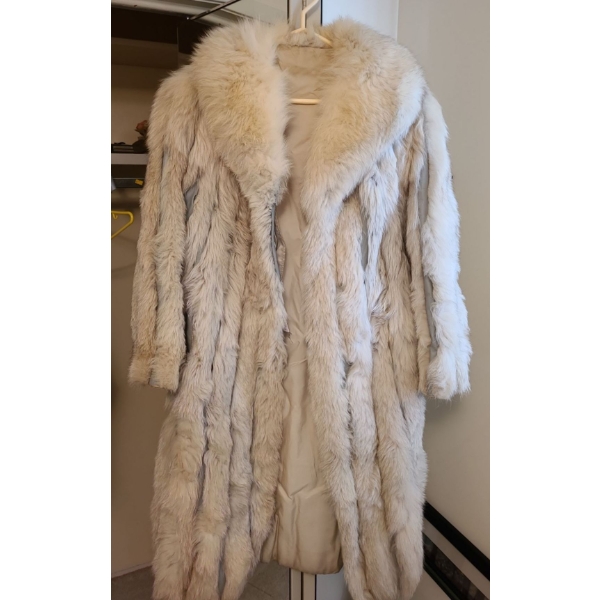 Women's Fox Fur Coat, Osterland Store (Damage Under Arm) 