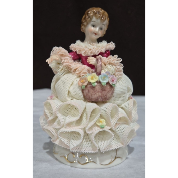 MZ Dresden Porcelain 'Dorothea' Figurine  