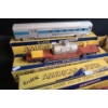 Image 2 : Gilbert American Flyer Model Trains: Passenger Cars, Service Car, Boxcars, Gulf & Hoppers Tank Cars