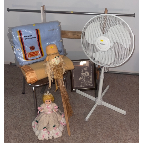 Home Owner Essentials - Oscillating Standing Fan Wool Blankets Furniture Decor & More