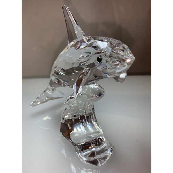 Swarovski Crystal Killer Whale 3T