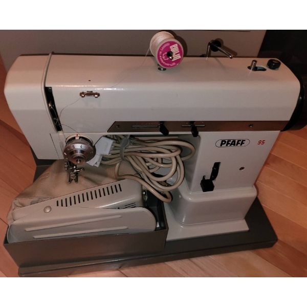 Pfaff Model 95 Sewing Machine with Case and Accessories