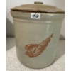 Antique Red Wing Union Stoneware Co. Potteries Minnesota 7T With Lid