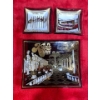 Image 2 : Candelabra 16H, Trays - 2 Worlds Fair & Kapok Tree Gifts