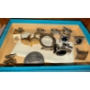 Image 3 : Bundle of Cuff-Links w/ Treasure Chest Like Jewelry Box
